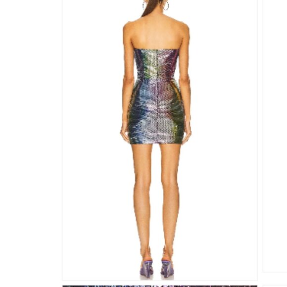 NWT The New Arrivals by Ilkyaz Ozel Jade Sleeveless Sequin Mini Dress Size 6-8 - Picture 3 of 10